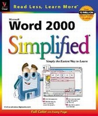 Enlarge image Cover: Microsoft Word 2000 Simplified - Hungry Minds Inc,U.S.