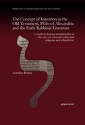 Cover: The Concept of Intention in the Old Testament, Philo of Alexandria and the Early Rabbinic Literature - Gorgias Press