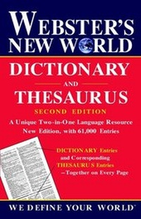 Enlarge image Cover: Webster's New World Dictionary and Thesaurus - Hungry Minds Inc,U.S.