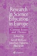 Cover: Research in science education in Europe - Routledge Falmer