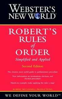 Enlarge image Cover: Webster's New World Robert's Rules of Order Simplified and Applied - Hungry Minds Inc,U.S.