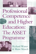 Cover: Professional Competence And Higher Education - Routledge Falmer