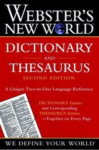 Enlarge image Cover: Webster's New World Dictionary and Thesaurus - Hungry Minds Inc,U.S.