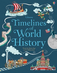 Enlarge image Cover: Timelines of World History - Usborne Publishing Ltd