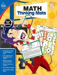 Enlarge image Cover: Math Thinking Mats, Grade 5 - Carson Dellosa Education