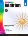 Cover: Addition, Grade K - Spectrum