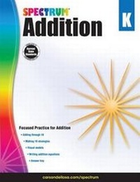 Enlarge image Cover: Addition, Grade K - Spectrum
