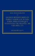 Cover: Sacred Repertories in Paris under Louis XIII - Routledge