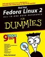 Cover: Red Hat Fedora Linux 2 All-in-One Desk Reference For Dummies - Hungry Minds Inc,U.S.