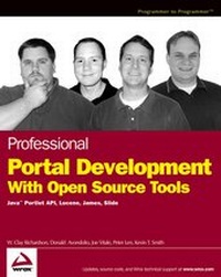 Enlarge image Cover: Professional Portal Development with Open Source Tools - Wrox