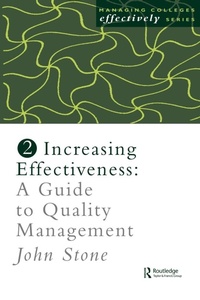 Enlarge image Cover: Increasing Effectiveness - Routledge Falmer