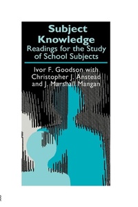 Enlarge image Cover: Subject Knowledge - Routledge Falmer