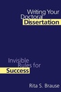Cover: Writing Your Doctoral Dissertation - Routledge Falmer
