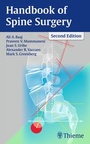 Cover: Handbook of Spine Surgery - Thieme Publishers