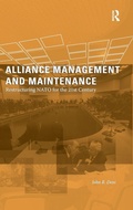 Cover: Alliance Management and Maintenance - Routledge