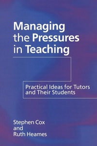 Abbildung von: Managing the Pressures of Teaching - Routledge Falmer