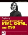 Cover: Beginning Web Programming with HTML, XHTML and CSS - Wiley