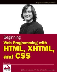 Abbildung von: Beginning Web Programming with HTML, XHTML and CSS - Wiley