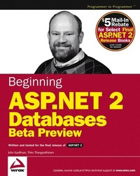 Enlarge image Cover: Beginning ASP.NET 2.0 Databases - Hungry Minds Inc,U.S.