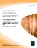 Cover: Educational Leadership - responsibility to champion improvement for all students, selected papers from ECER 2012 - Emerald Group Publishing Limited