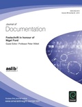 Cover: Festschrift in honour of Nigel Ford - Emerald Group Publishing Limited