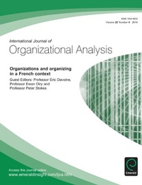 Enlarge image Cover: Organizations and Organizing in a French Context - Emerald Group Publishing Limited