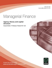 Enlarge image Cover: Agency Theory and Capital Structure - Emerald Group Publishing Limited