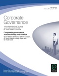 Cover: Corporate Governance, Sustainability and Finance - Emerald Group Publishing Limited