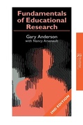 Cover: Fundamentals of Educational Research - Routledge Falmer