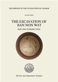 Cover: Origins of the Civilisation of Angkor Volume 3 - Fine Arts Department of Thailand