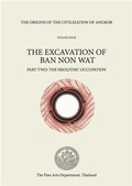 Cover: Origins of the Civilization of Angkor, Volume 4 - Fine Arts Department of Thailand