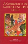 Cover: A Companion to the Middle English Lyric - De Gruyter