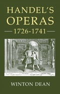 Cover: Handel's Operas, 1726-1741 - De Gruyter