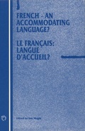 Cover: French - An Accommodating Language? - Multilingual Matters