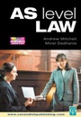 Cover: AS Level Law - Routledge Cavendish