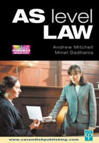 Enlarge image Cover: AS Level Law - Routledge Cavendish