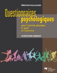 Abbildung von: Questionnaires psychologiques pour l'activité physique, le sport et l'exercice - Presses de l'Universite du Quebec