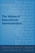 Cover: The Values of Educational Administration - Routledge Falmer
