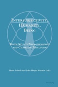 Cover: Intersubjectivity, Humanity, Being - Peter Lang Verlag