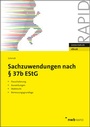 Cover: Sachzuwendungen nach § 37b EStG - NWB