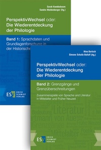 Abbildung von: PerspektivWechsel oder: Die Wiederentdeckung der Philologie - - Band 1 und Band 2 im Gesamtpaket - Erich Schmidt Verlag