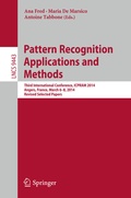 Cover: Pattern Recognition Applications and Methods - Springer