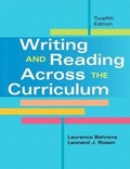 Cover: Writing and Reading Across the Curriculum Plus Mywritinglab with Etext -- Access Card Package - Longman Publishing Group