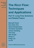 Cover: The Ricci Flow: Techniques and Applications - American Mathematical Society