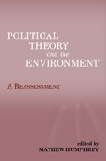 Cover: Political Theory and the Environment - Routledge