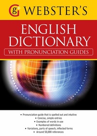 Abbildung von: Webster's American English Dictionary (with pronunciation guides) - Geddes and Grosset
