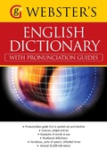 Cover: Webster's American English Dictionary (with pronunciation guides) - Geddes and Grosset