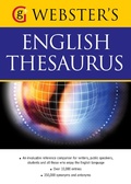 Cover: Webster's American English Thesaurus - Geddes and Grosset