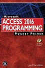 Cover: Microsoft Access 2016 Programming Pocket Primer - Mercury Learning & Information