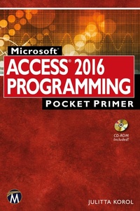 Abbildung von: Microsoft Access 2016 Programming Pocket Primer - Mercury Learning & Information